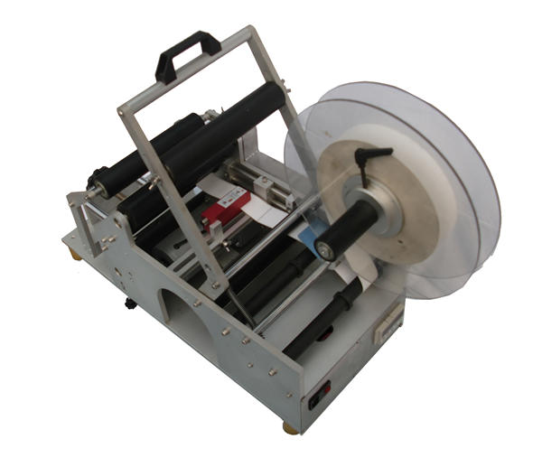 ដបរោងចក្រដាក់ម៉ាស៊ីនដាក់ស្លាកពាក់កណ្តាលស្វ័យប្រវត្តិ។