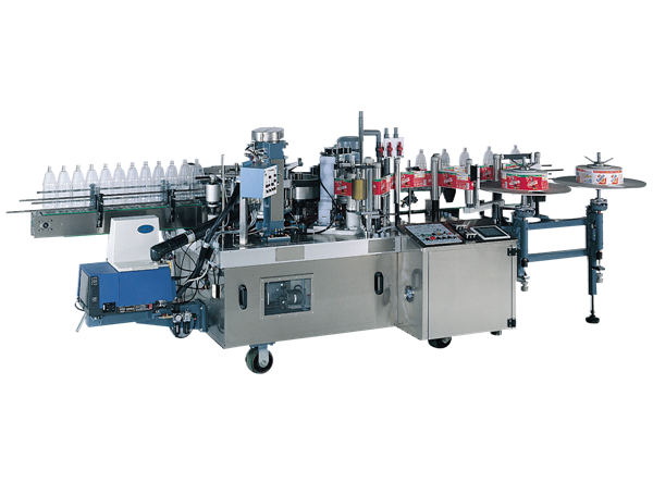 ម៉ាស៊ីនដាក់ស្លាកកាវបិទដបតូចដោយស្វ័យប្រវត្តិ។